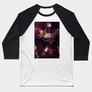 Maroon Battlemage Baseball T-Shirt